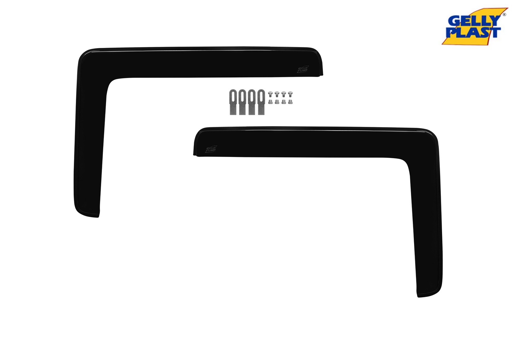 GELLYPLAST Предни ветробрани Gelly Plast за Volvo 1220,F12,F16 после 1987 , 2 бр., црни