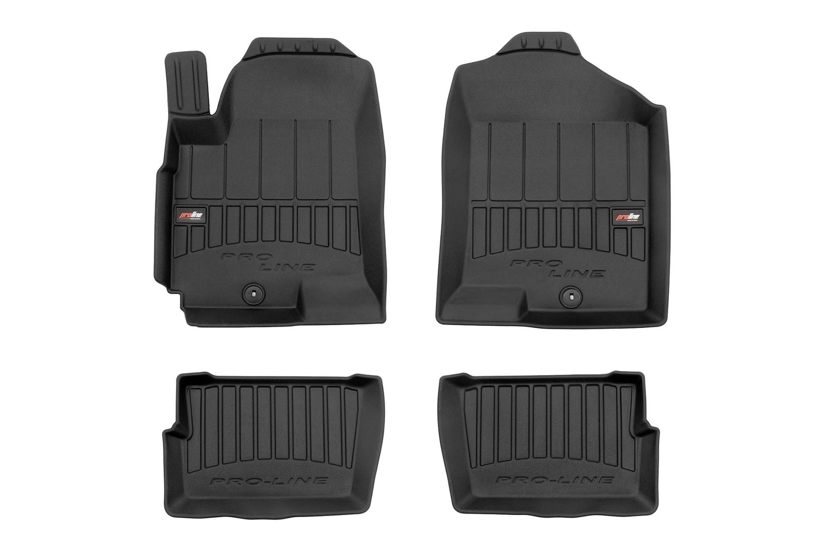 FROGUM 3D Гумени патосници за KIA Soul I 2008-2013 4 дела црни