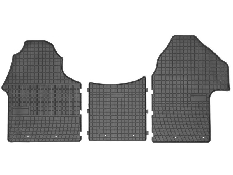 FROGUM Гумени патосници за Mercedes Sprinter по 2018 година 3 дела црни