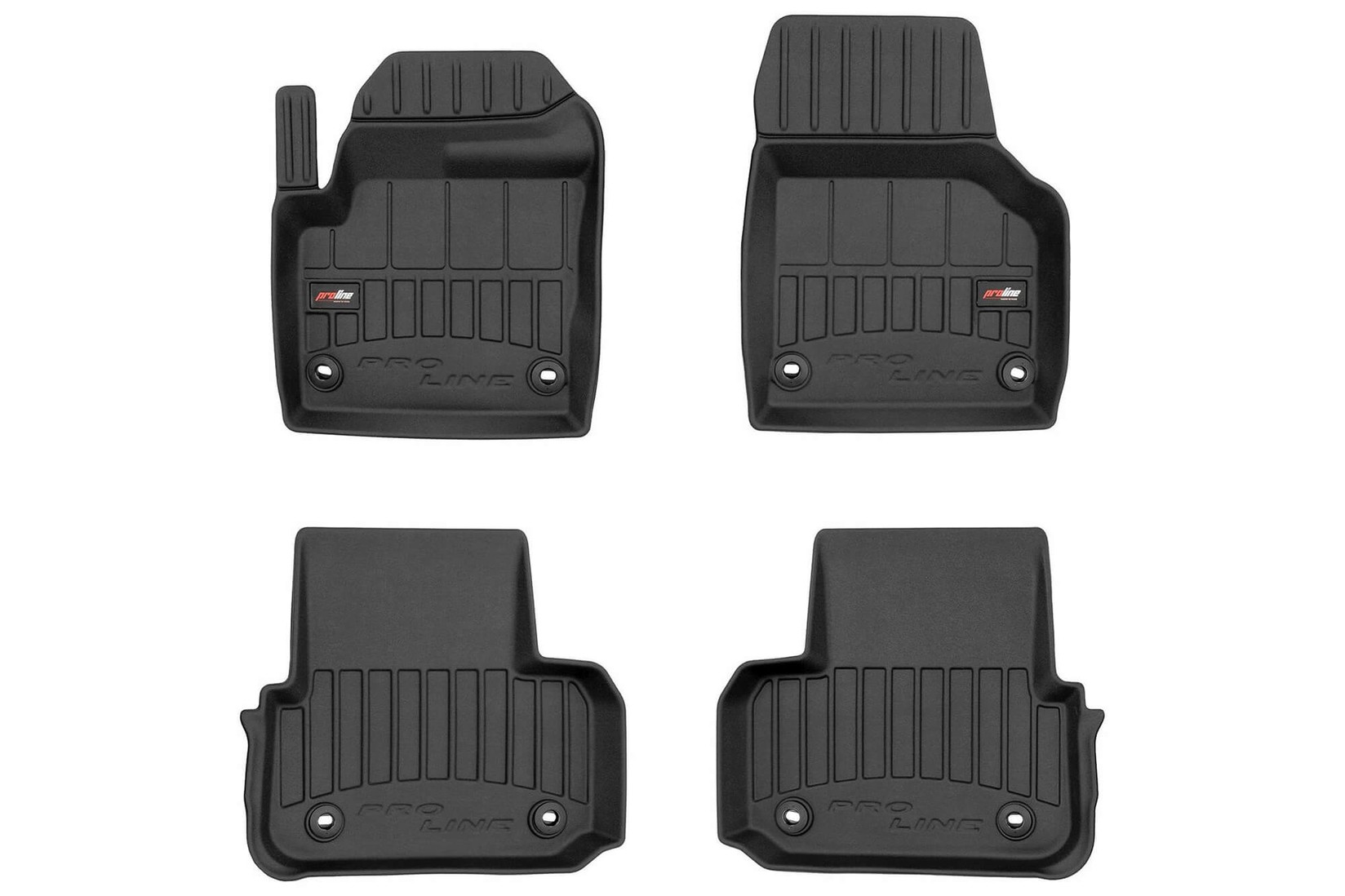 FROGUM 3D Гумени патосници за Land Rover Discovery Sport по 2014 година 4 дела црни