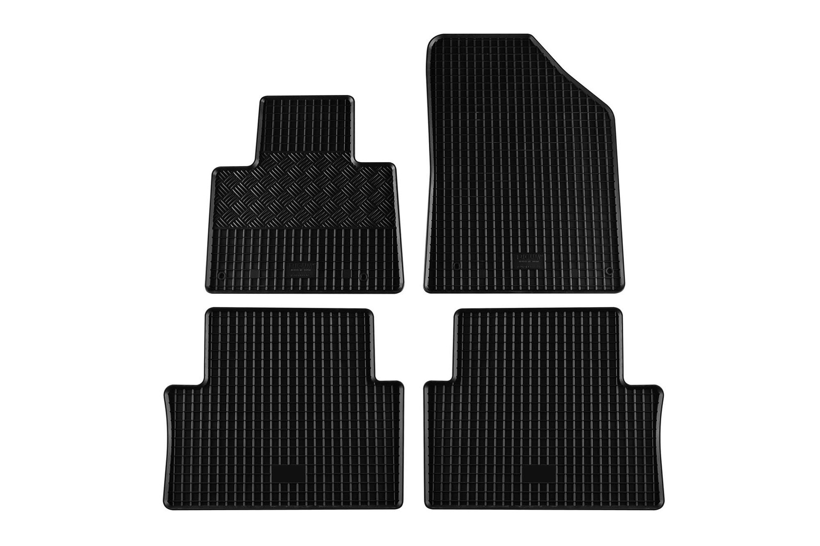 RIGUM Гумени патосници за Citroen C5 2008-2017 4 дела црни