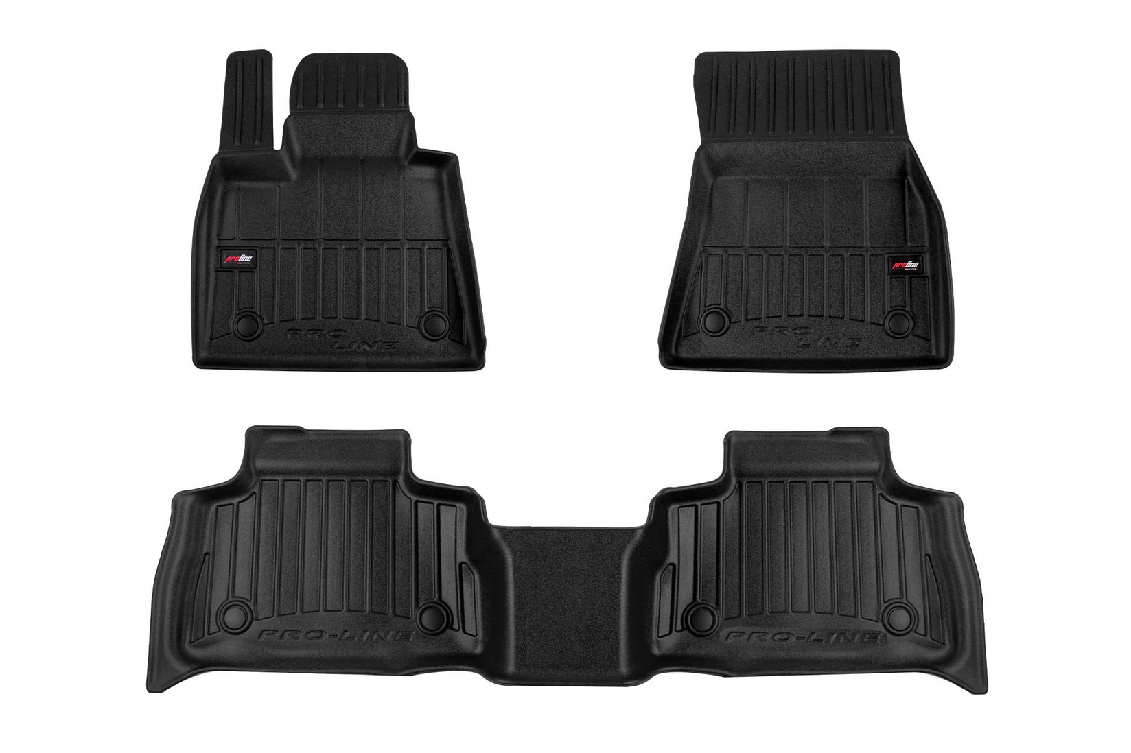 FROGUM 3D Гумени патосници за BMW X6 G06 по 2019 година 3 дела црни