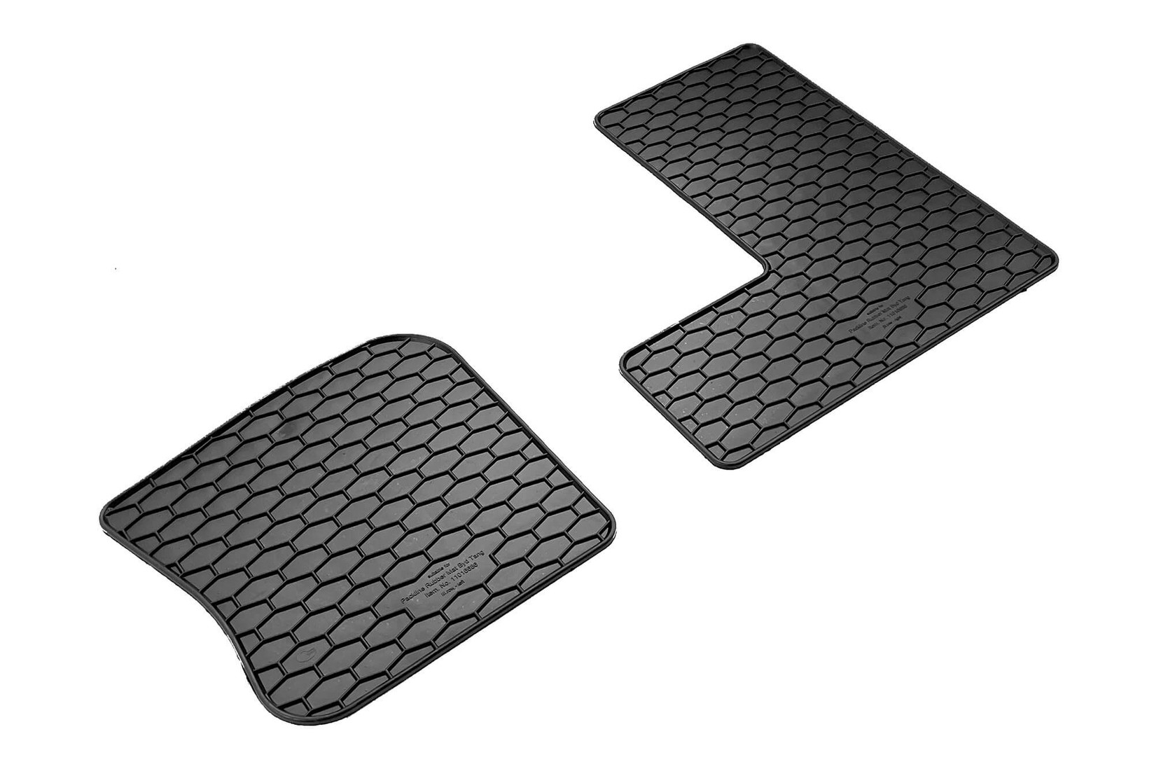 GUMARNY ZUBRI Гумени патосници за Alfa Romeo Tonale по 2022 година Jeep Compass по 2017 година 4 дела црни