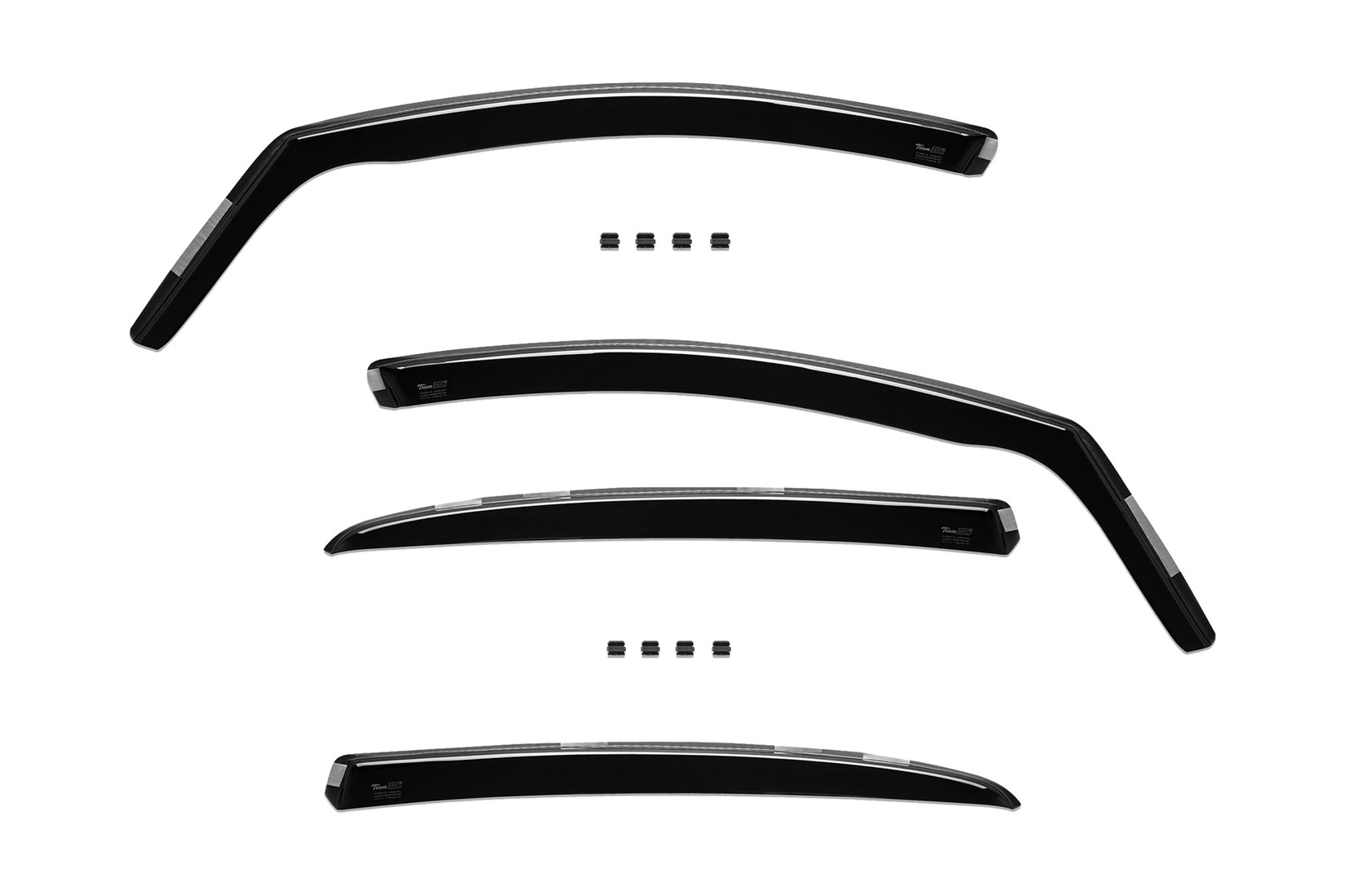 HEKO Комплет ветробрани Heko за Peugeot 407 4 врати седан после 2004  4 бр.