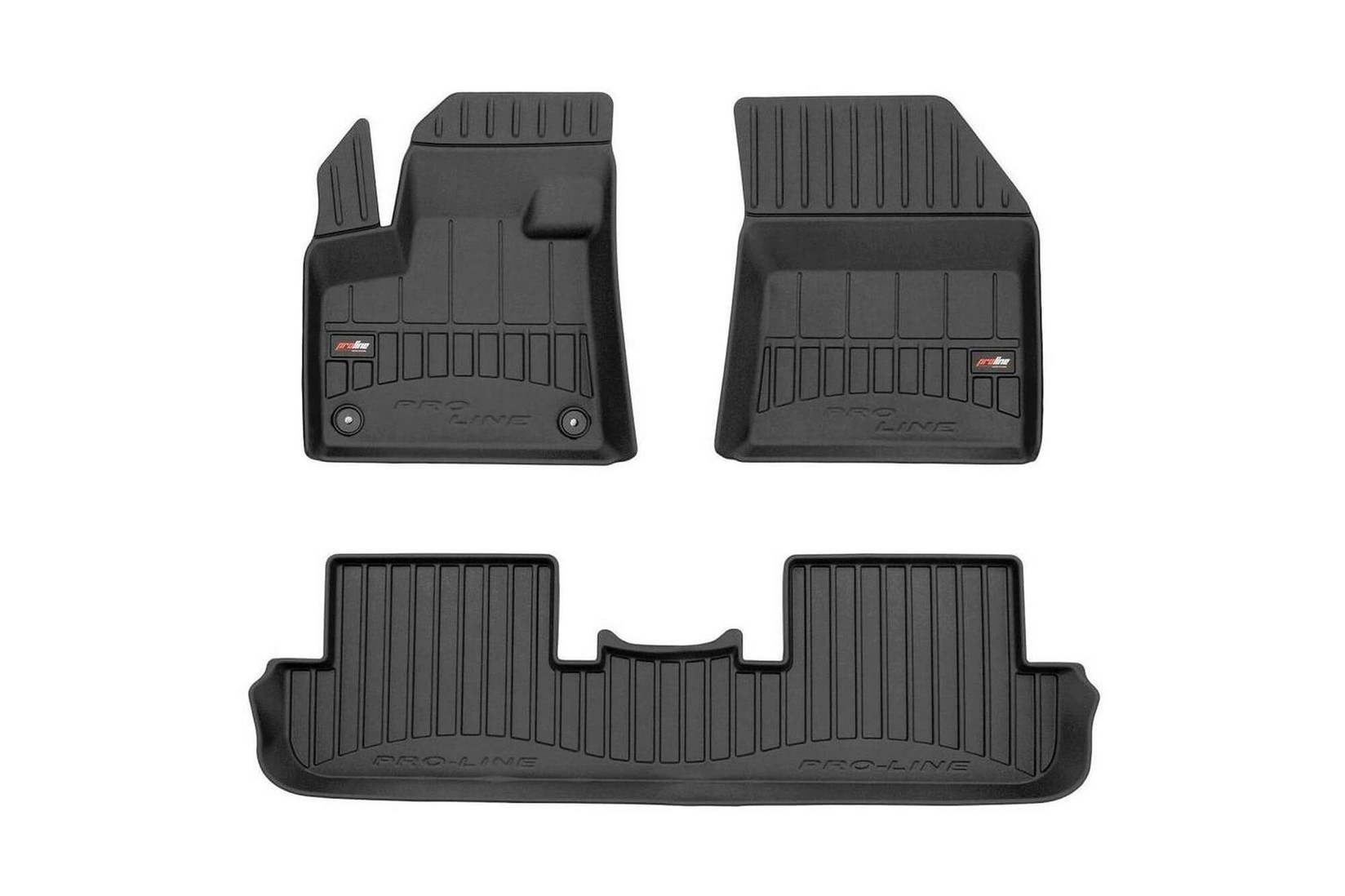 FROGUM 3D Гумени патосници за Peugeot 3008 по 2016 година 3 дела црни