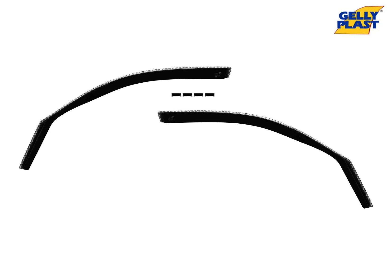 GELLYPLAST Предни ветробрани Gelly Plast за BMW X3 F25 2010-2017, црни 2 бројки