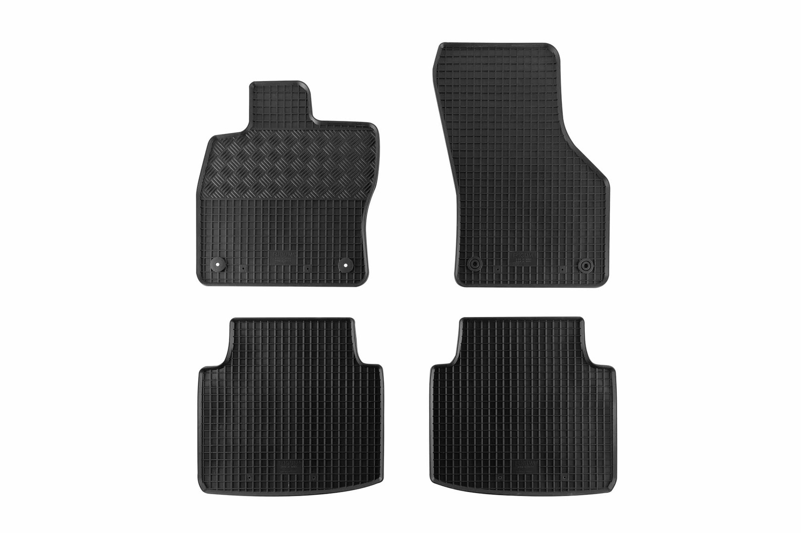 RIGUM Гумени патосници за Volkswagen Arteon по 2017 година Arteon Shoothing Brake по 2020 година 4 дела црни