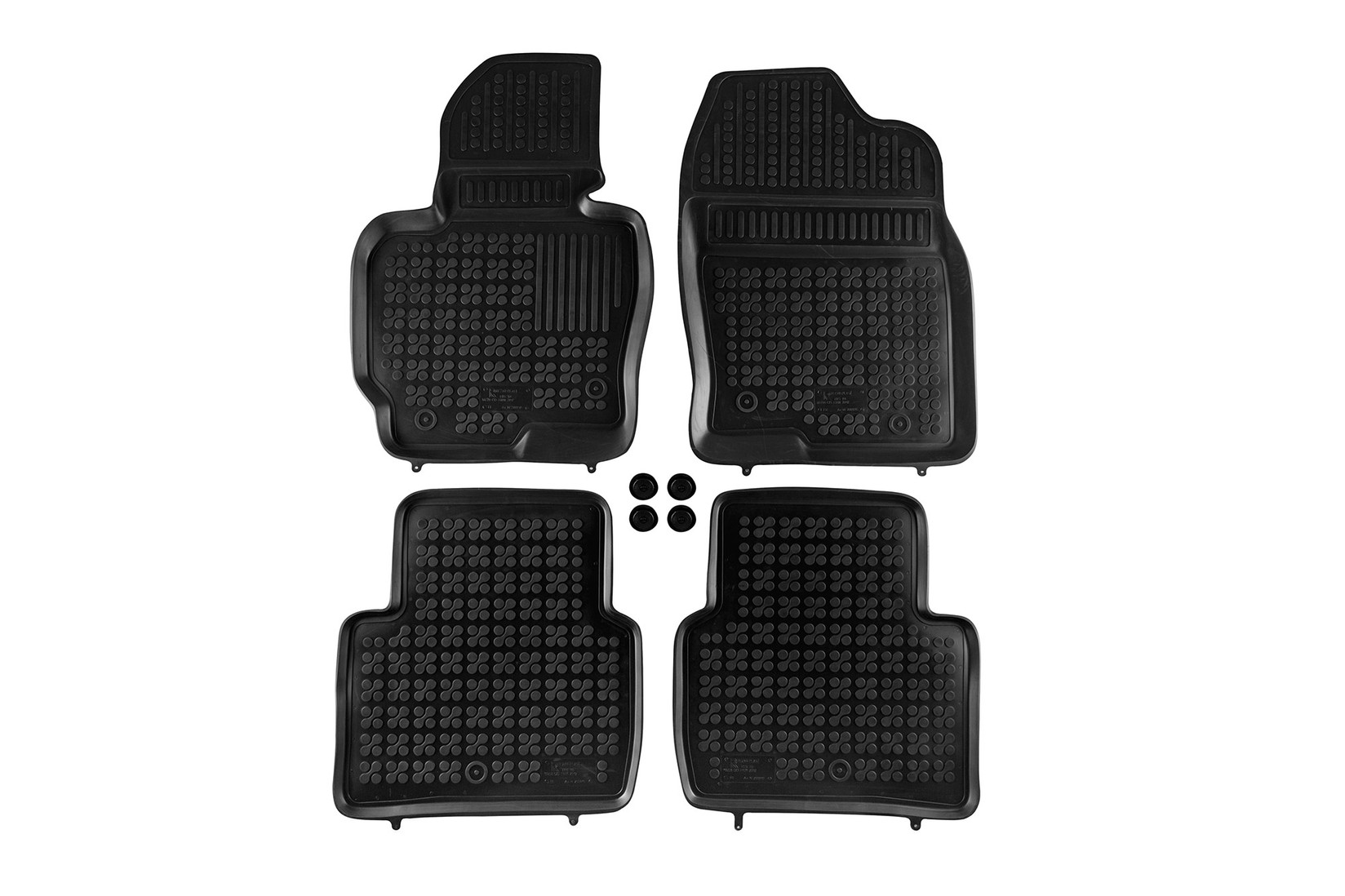 REZAW-PLAST Гумени патосници за Mazda CX-5 2012-2017 4 дела црни