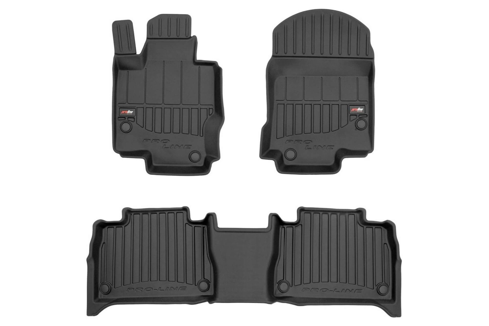 FROGUM 3D Гумени патосници за Mercedes GLE Coupe C167 по 2019 година 3 дела црни