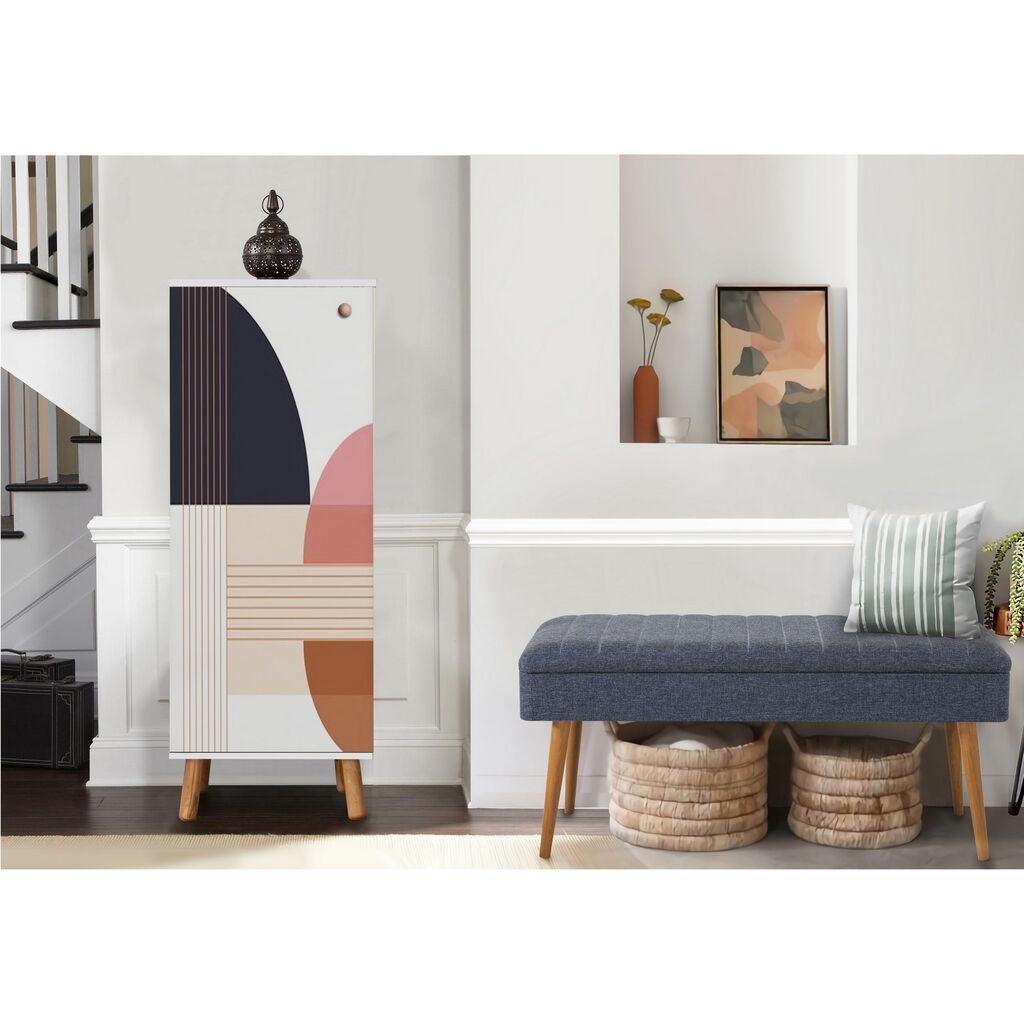 Комплет мебел за ходник Hanah Home, Вегас 954 1048, сина