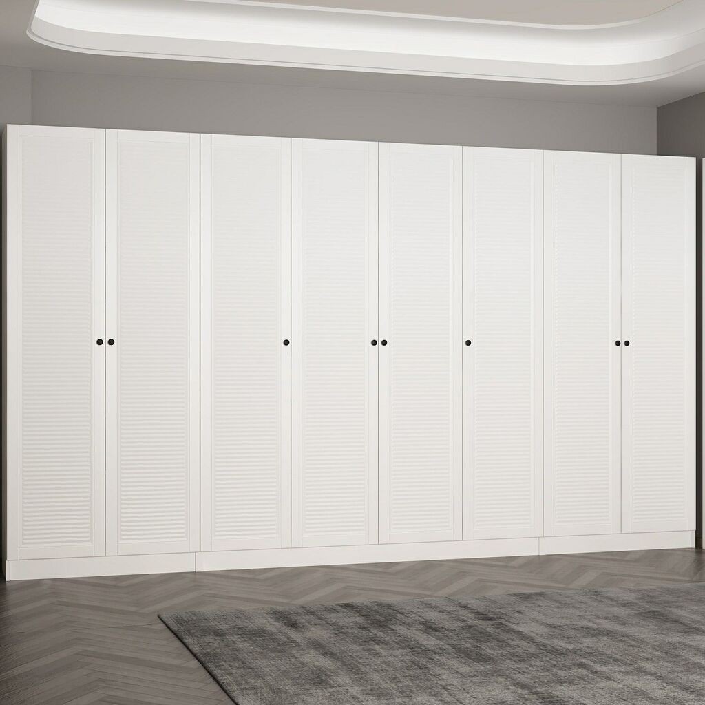 Гардеробер Hanah Home за ходник Noah 8465, 360x210x35 см, бел