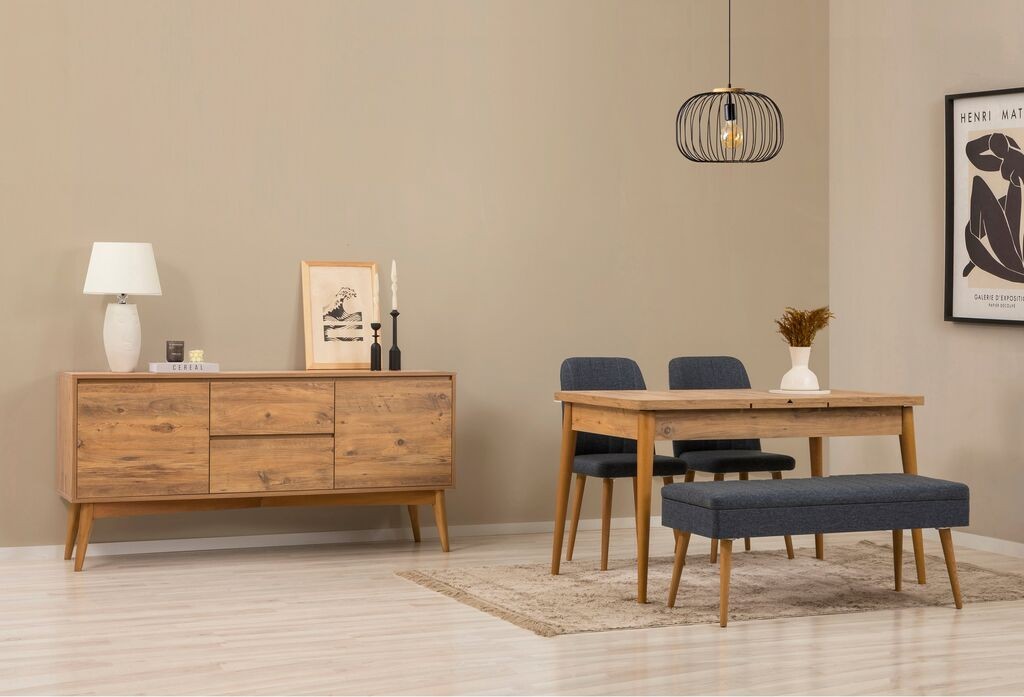 Трпезариски сет Hanah Home Vina 02 0900, темно син