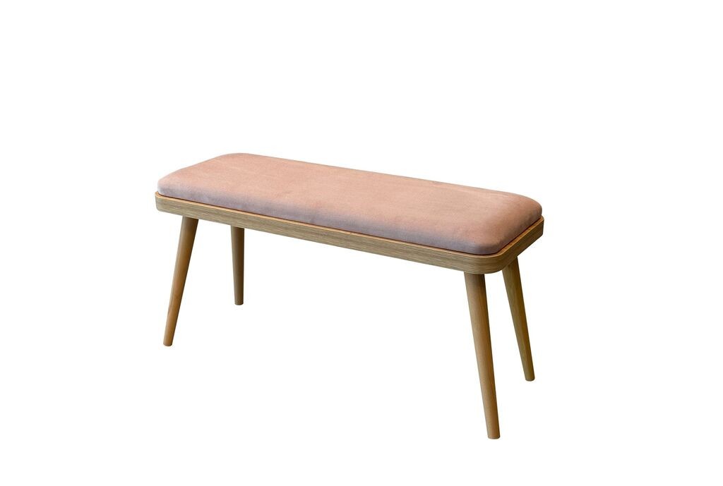 Клупа за домаќинство Hanah Home Vina Mini 0701, 90x46x33 см, беж