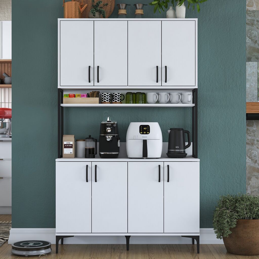 Комода Hanah Home JE173 3287, 120x198,6x40 см, бела