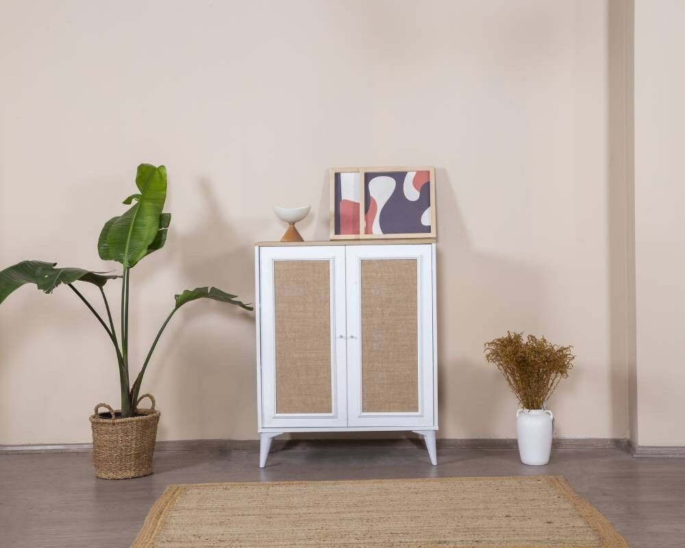 Комода Hanah Home, 90x105x41 см, бела