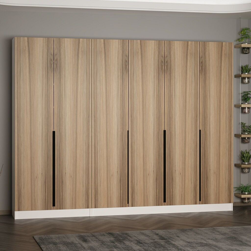 Гардеробер Hanah Home Noah-8279, 270x210x35 см, боја на даб