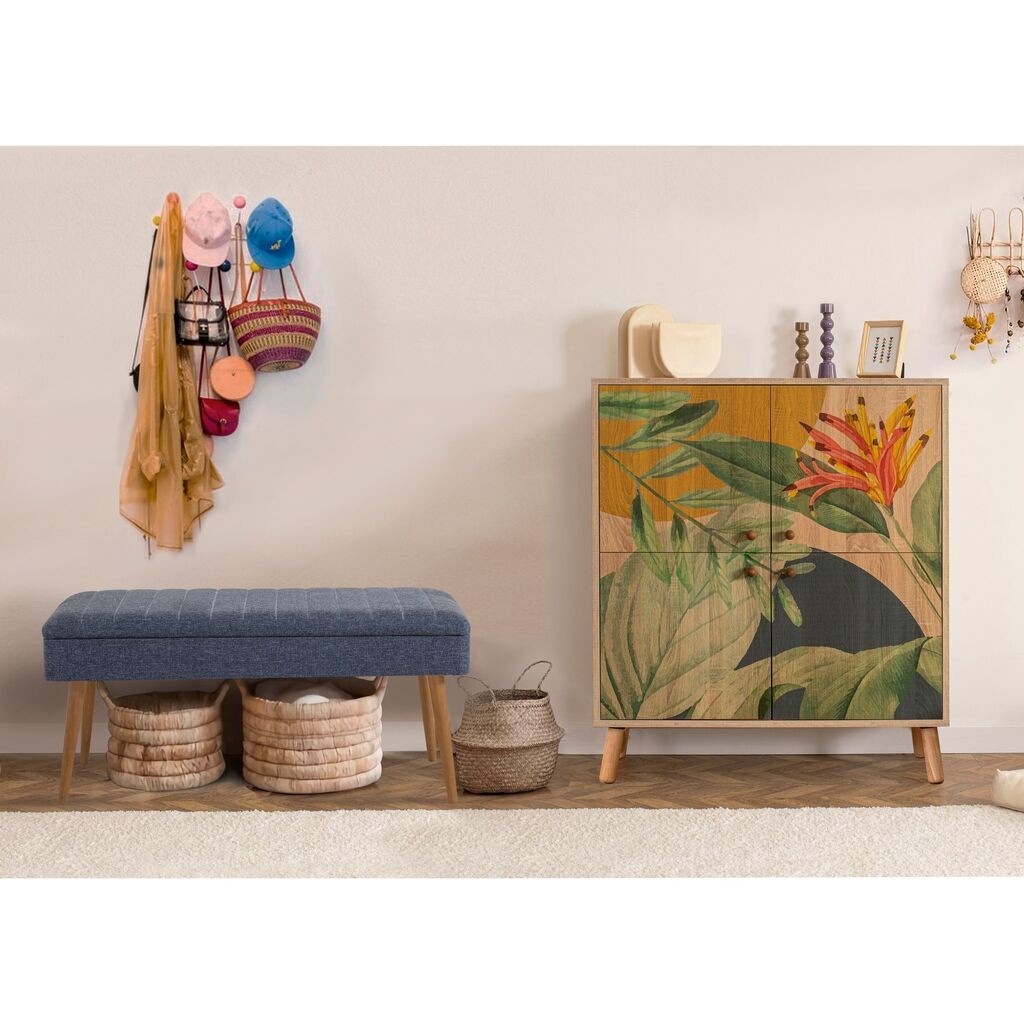 Hanah Home Комплет мебел за ходник Мултилукс Сака 1048, сина