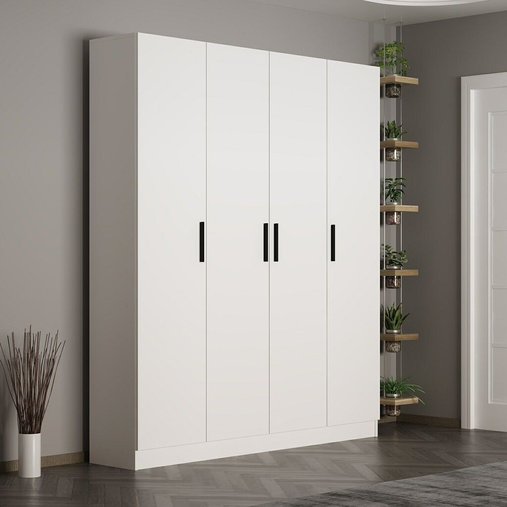 Гардеробер Hanah Home Noah Noah-8200, 180x210x35 см, бела