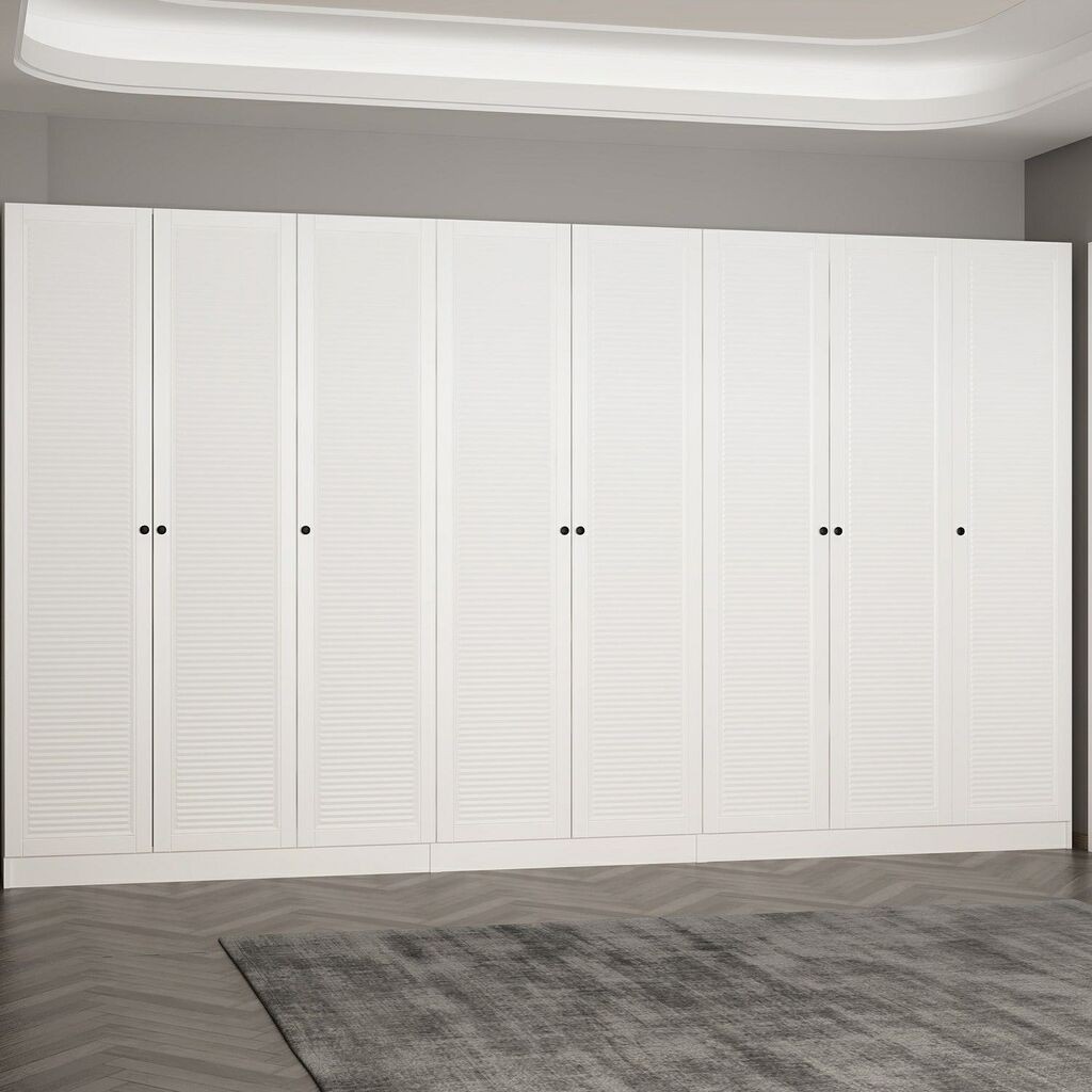 Гардеробер Hanah Home за ходник Noah 8466, 360x210x35 см, бел