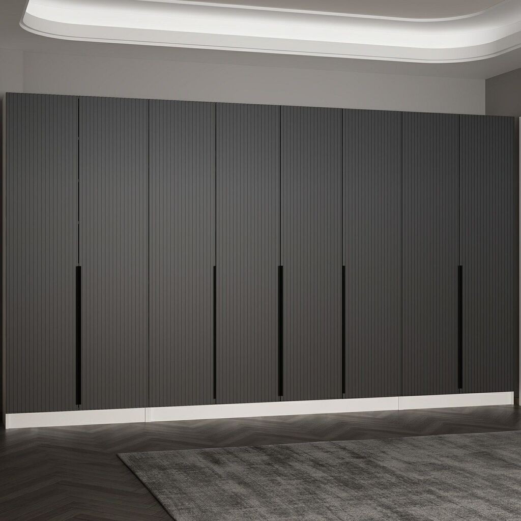 Гардеробер за ходник Hanah Home Noah 8272, 360x210x35 см, антрацит