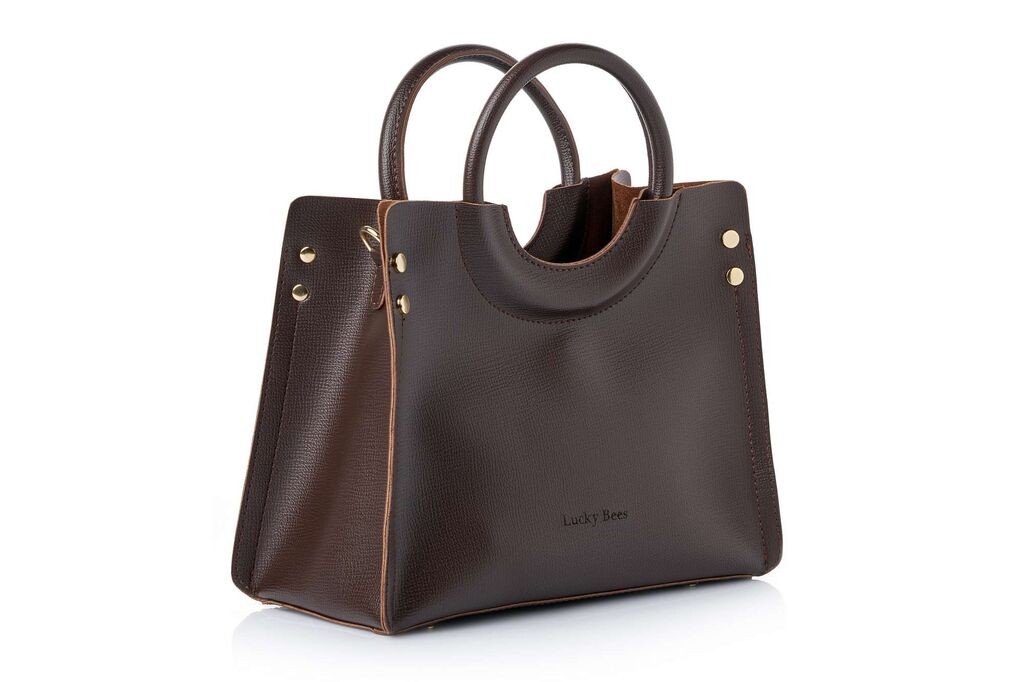 Женска чанта Lucky Bees 1229, кафеава
