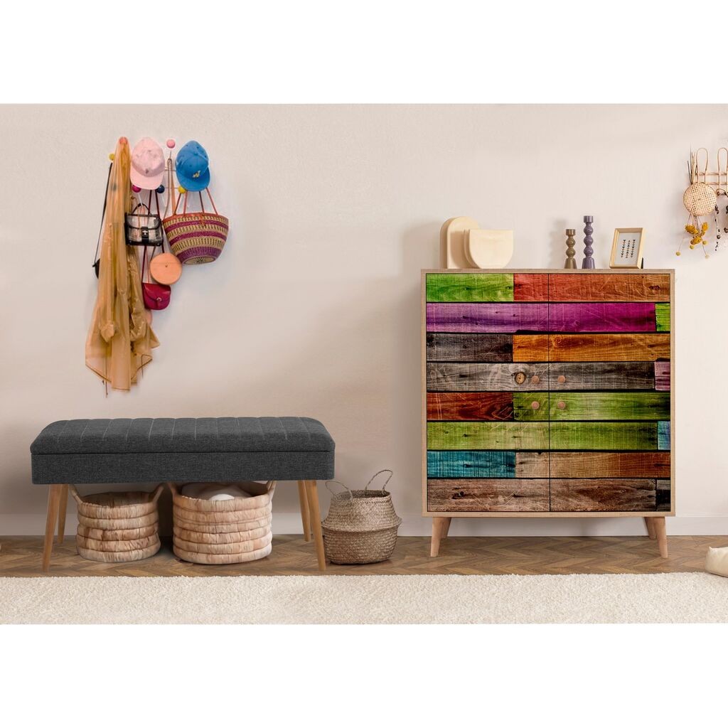 Комплет мебел за ходник Hanah Home Multilux 726 1053, Антрацит