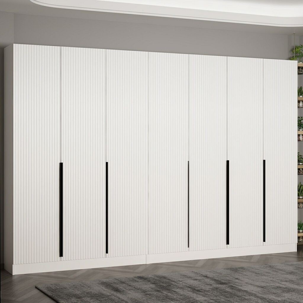 Гардеробер Hanah Home за ходник Noah 8260, 315x210x35 см, бел