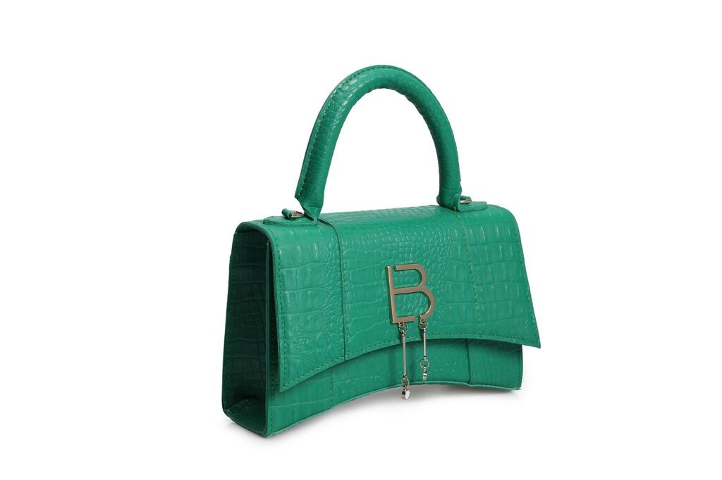 Женска чанта Lucky Bees 1224, зелена