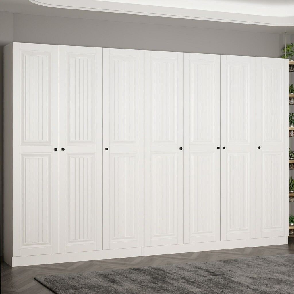 Гардеробер Hanah Home за ходник Noah 8249, 315x210x35 см, бел