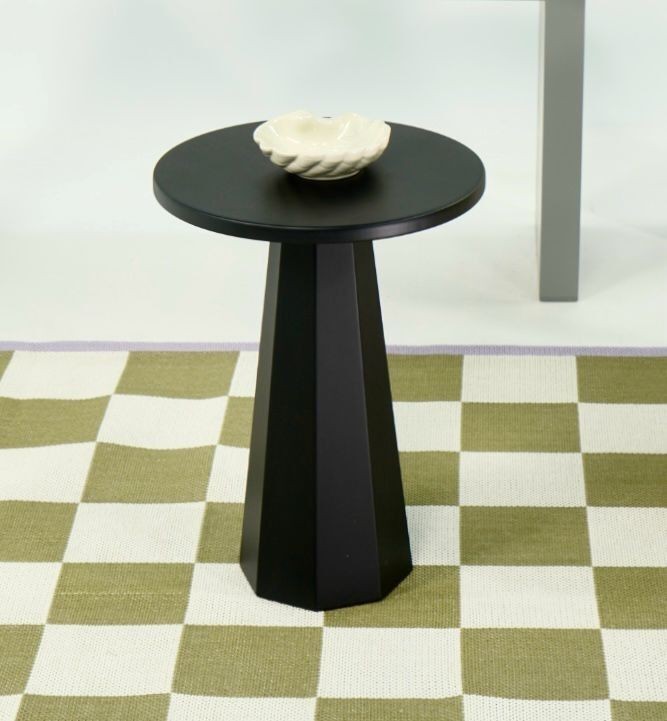 Помошна масичка Hanah Home Lilyum 47, 35x47x35 см, црна