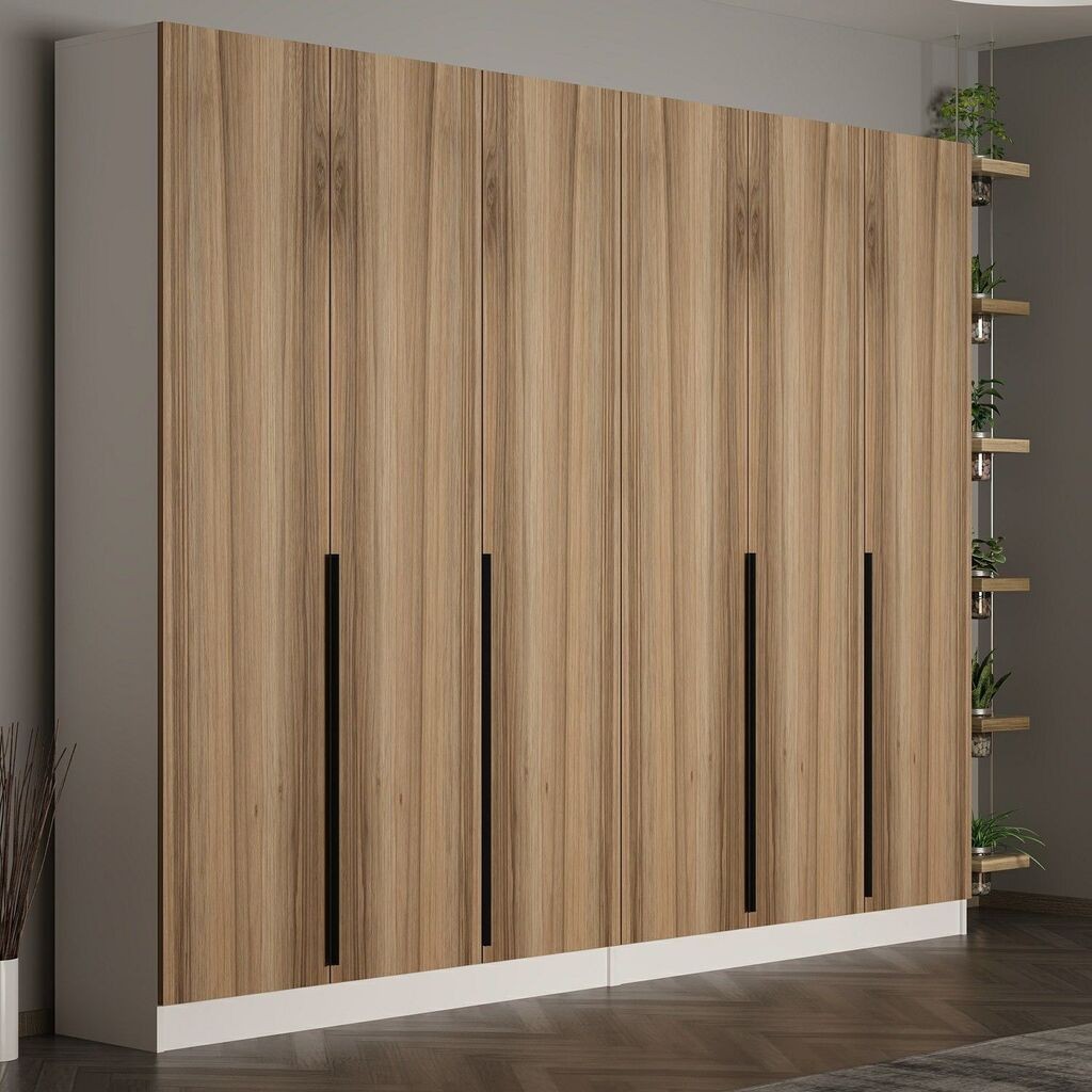 Гардеробер Hanah Home Noah-8280, 270x210x35 см, дабова боја