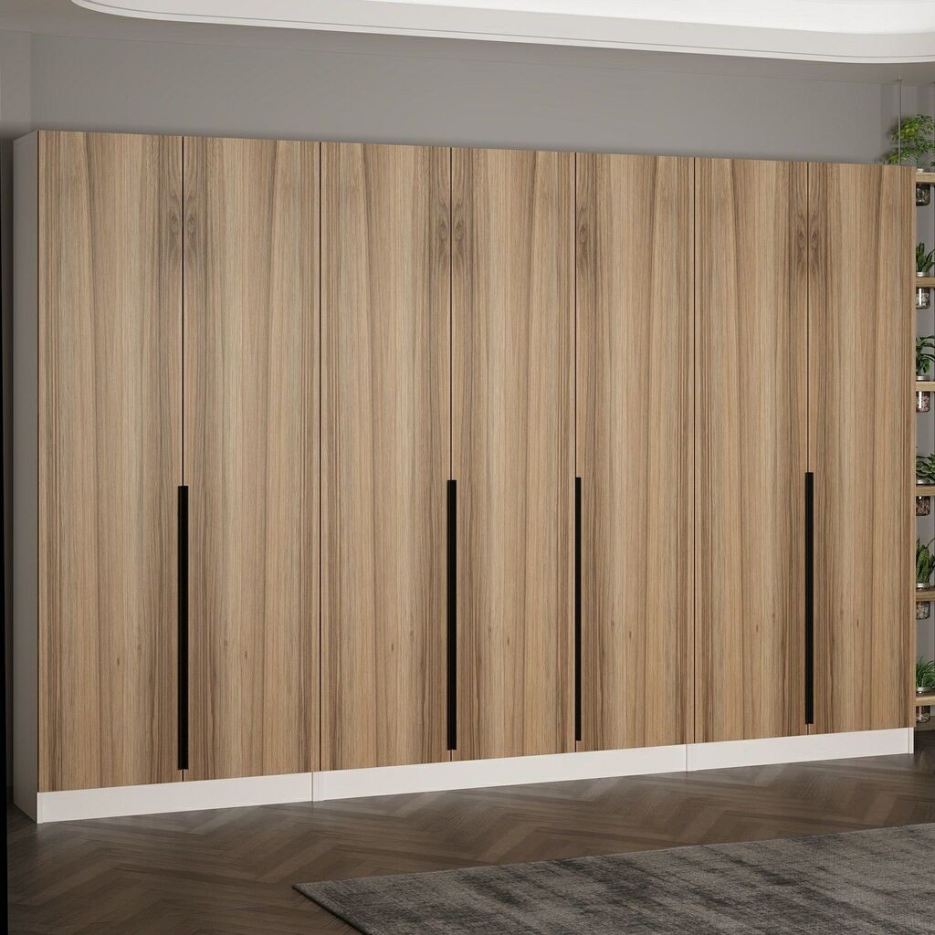 Гардеробер Hanah Home Noah-8281, 315x210x35 см, дабова боја