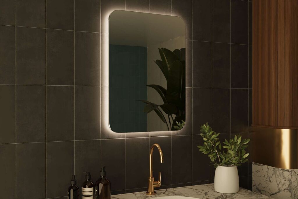 Огледало Hanah Home Polla, бело