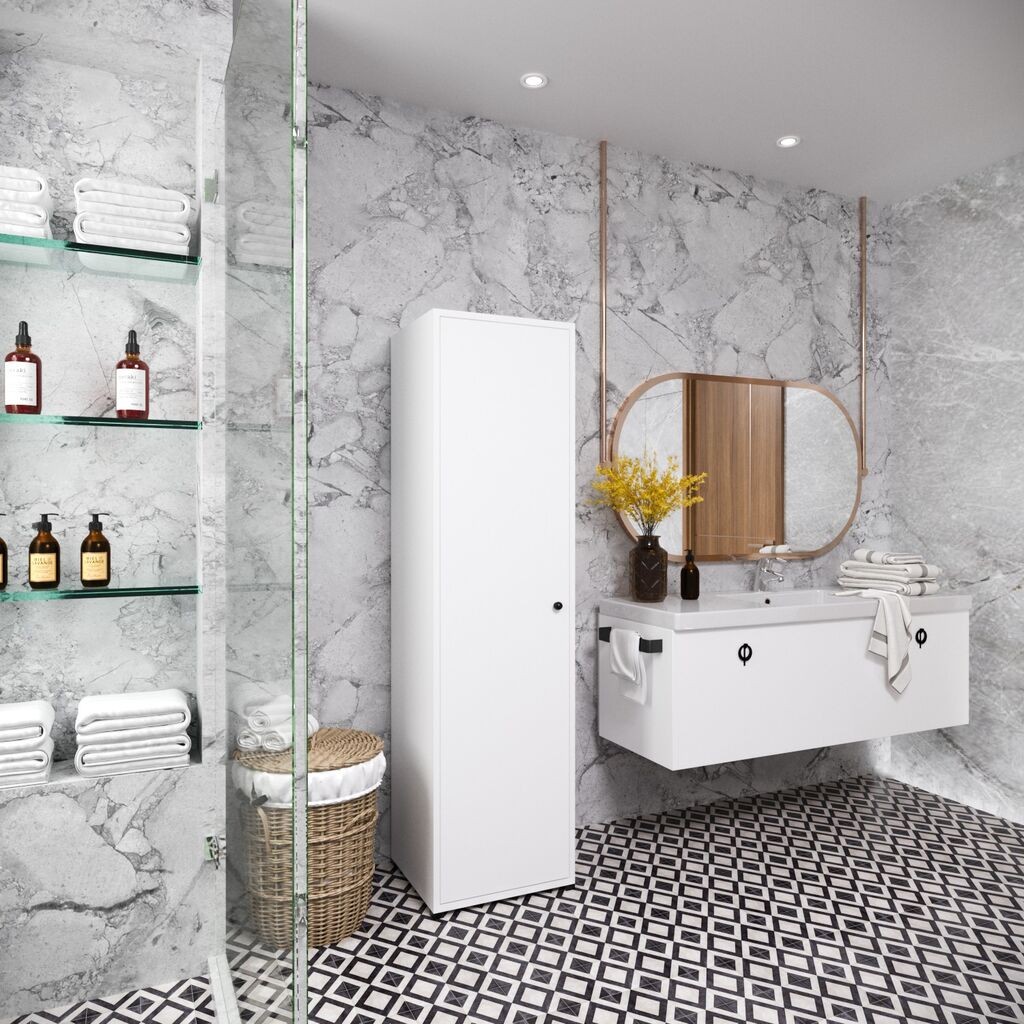 Комода Hanah Home Era, 40x174x40 см, бела