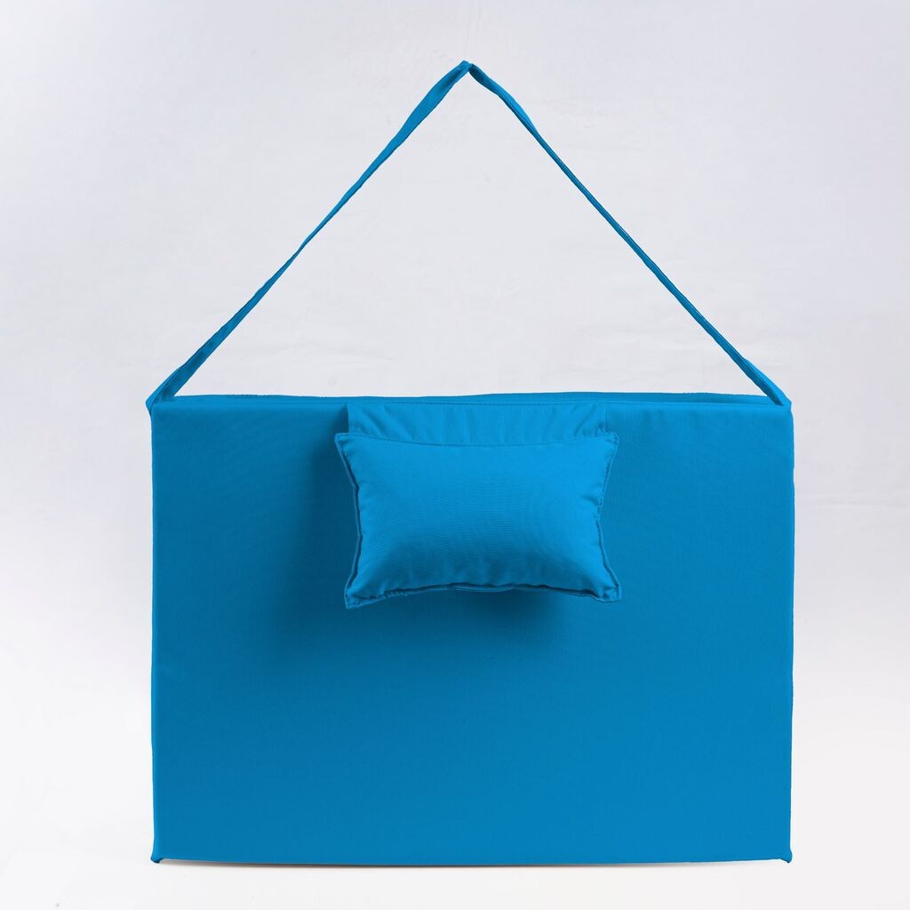 Кревет на расклопување Hanah Home Myc06, 55x180x5 см, сина