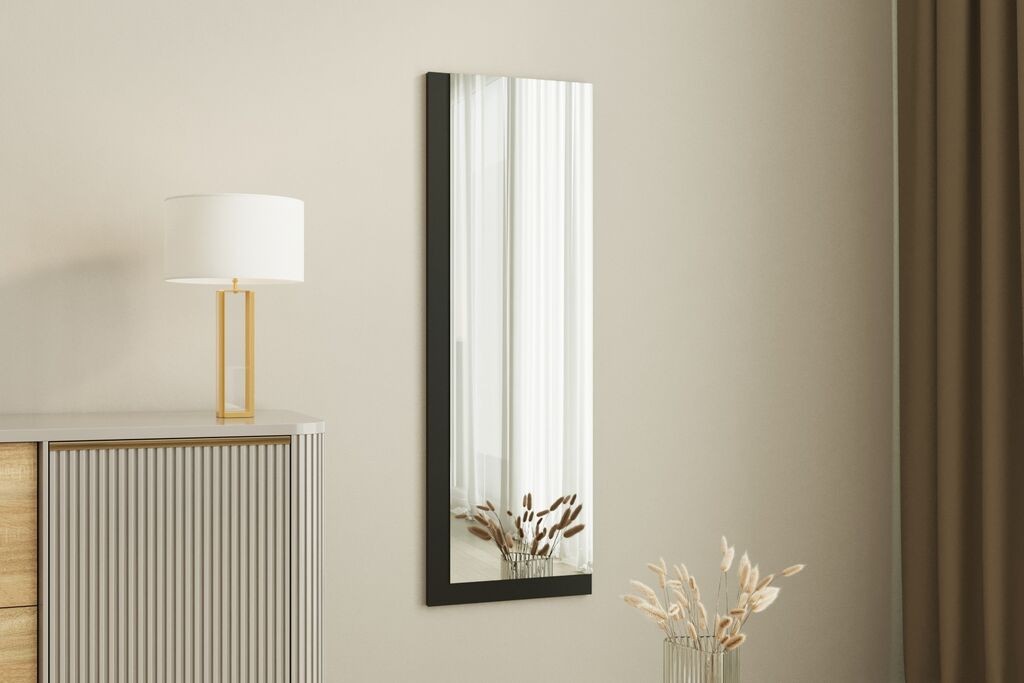 Огледало за дома Hanah Lariya, црно