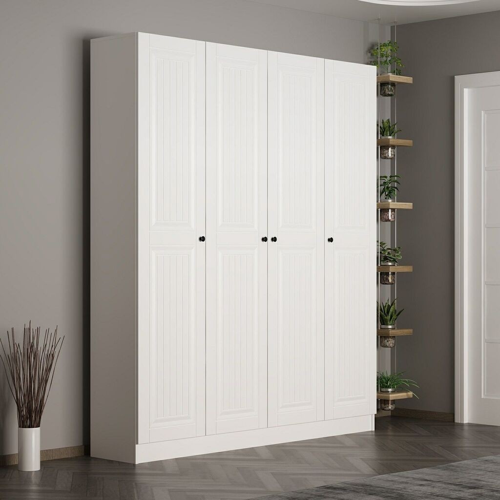 Гардеробер Hanah Home Noah-8244, 180x210x35 см, бел