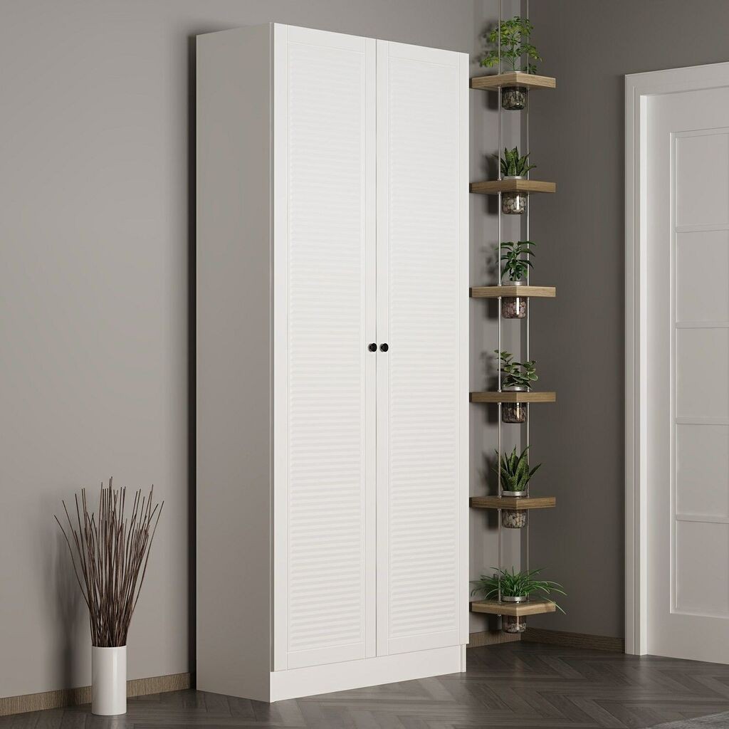 Гардеробер Hanah Home Noah-8457, 90x210x35 см, бел