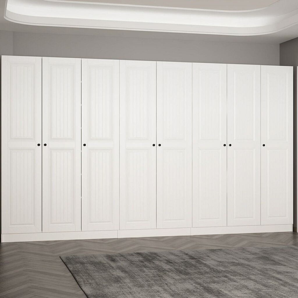 Гардеробер Hanah Home за ходник Noah 8251, 360x210x35 см, бел