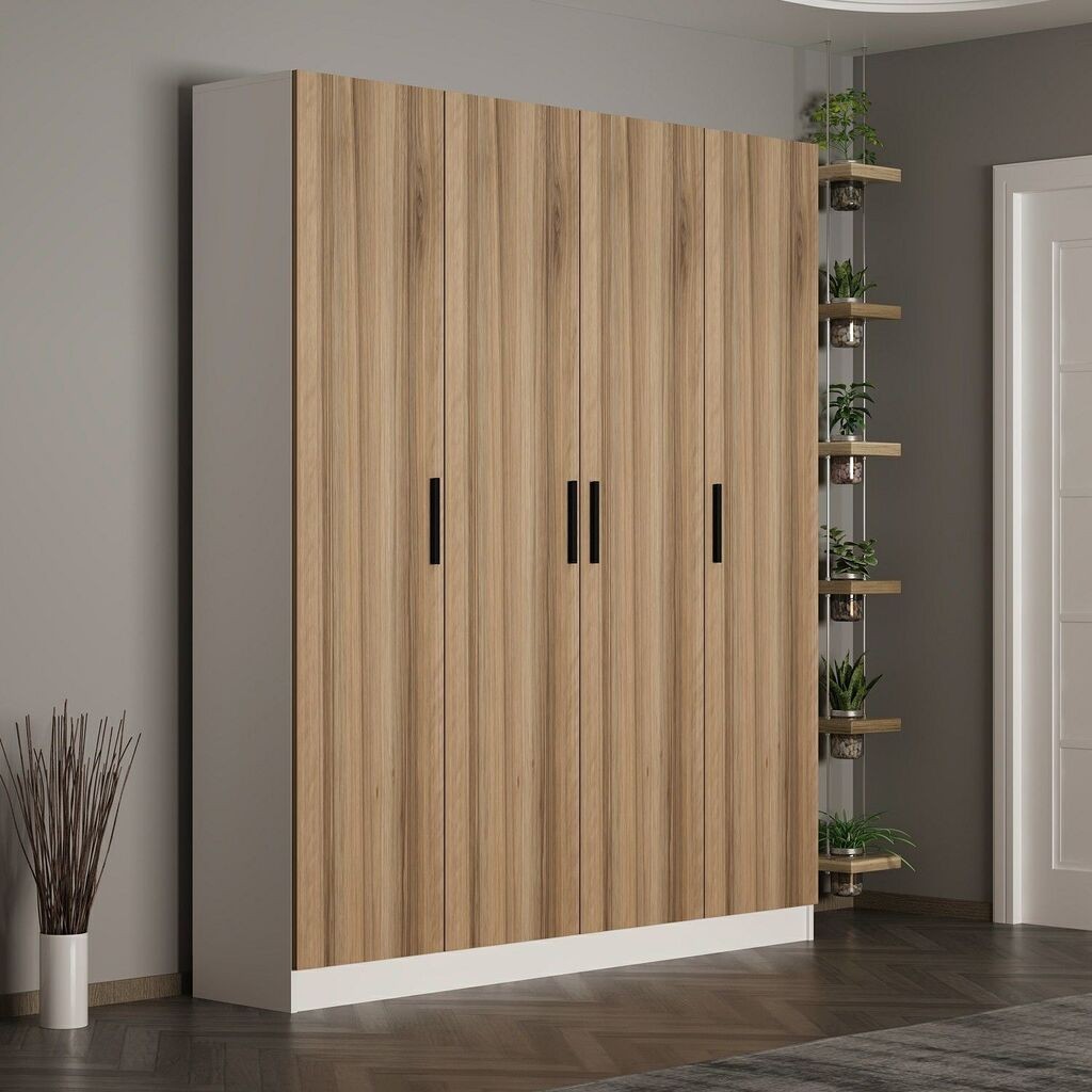 Гардеробер Hanah Home Noah-8222, 180x210x35 см, дабова боја