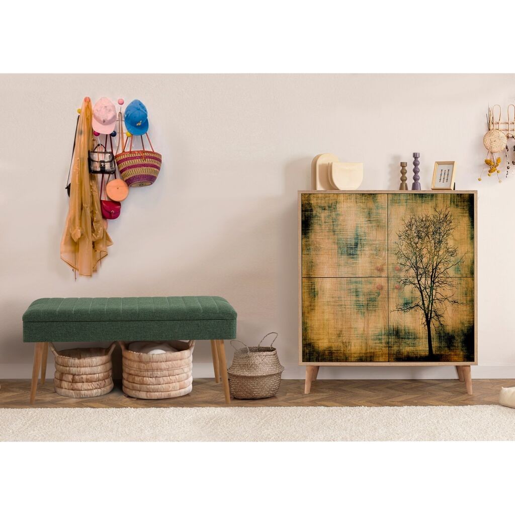 Комплет мебел за ходник Hanah Home Multilux 729 1070, зелена