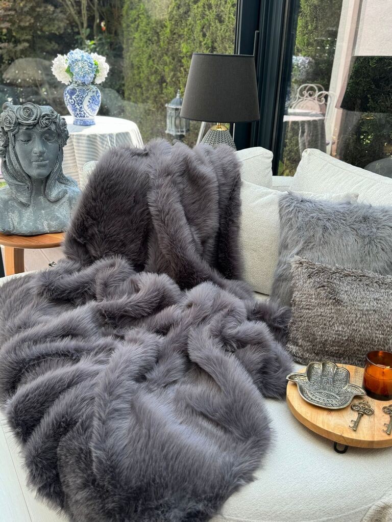 Навлака за софа Aberto Design Lolita, 150x100 см, Антрацит