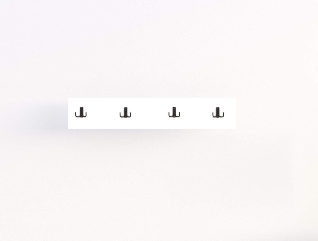 Dzидна светилка Hanah Home Dortlu, 80x15x1.8 см, бела