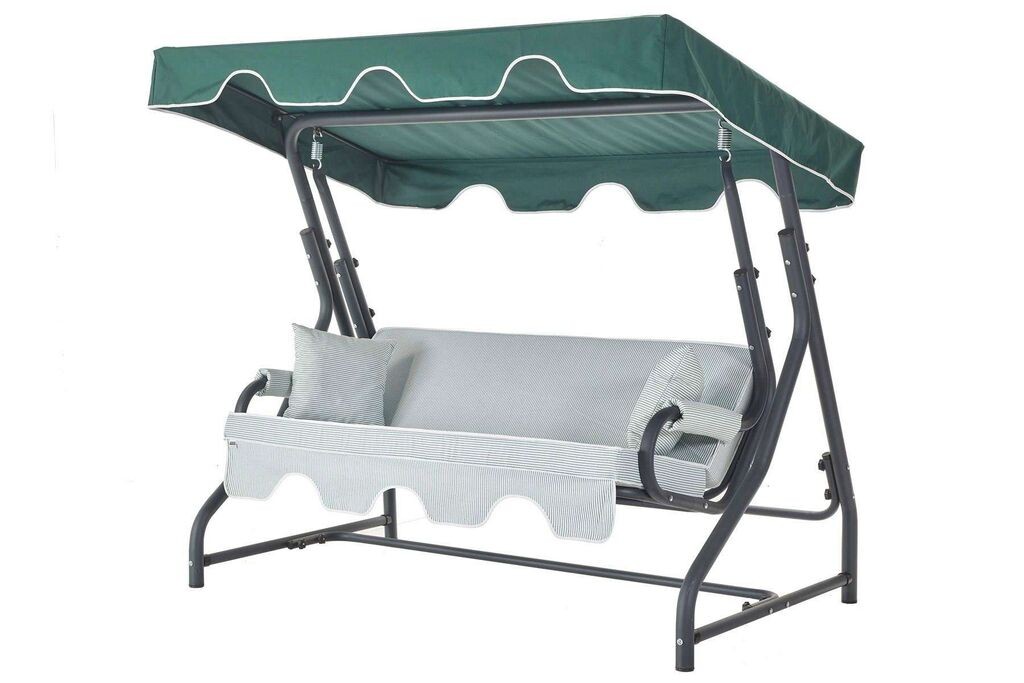 Лулашка за градина Hanah Home Ruta, 200x170x110 см, зелена