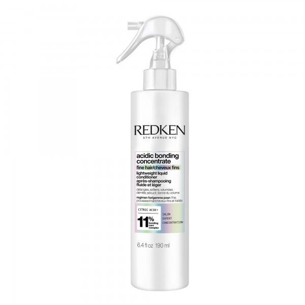 REDKEN NYC Acidic Bonding Concentrate Lightweight Liquid Conditioner Лесен течен балсам за оштетена коса и испукани влакна 190мл