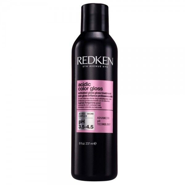 REDKEN NYC Acidic Color Gloss Activated Glass Gloss Treatment Активирачки интензивен третман за сјај на сите типови боена коса 237мл