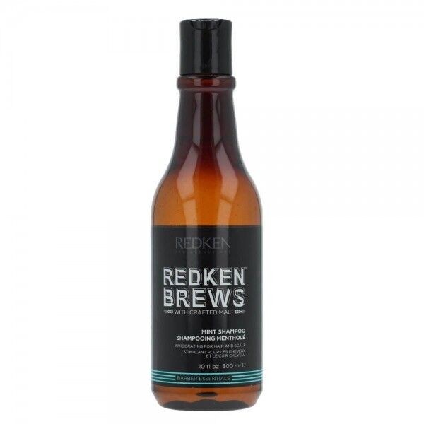 REDKEN NYC REDKENBrews Mint Освежувачки шампон за коса за мажи 300мл