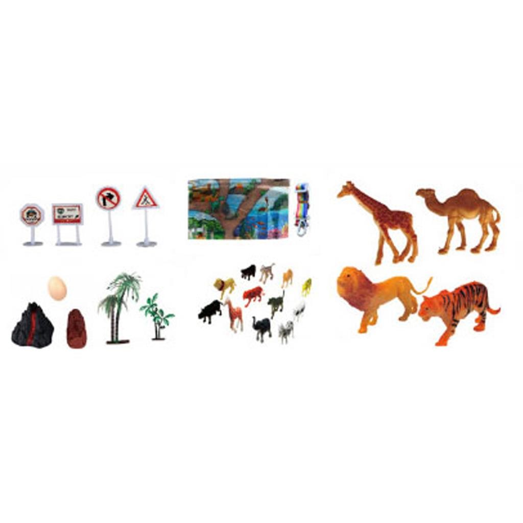 Диакакис Играчка Чанта Јајце со Животни од Џунглата Luna Toys