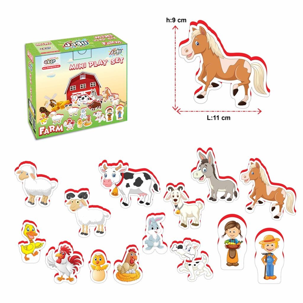 Сет за Играње - Фарма, со Аугментирана Реалност