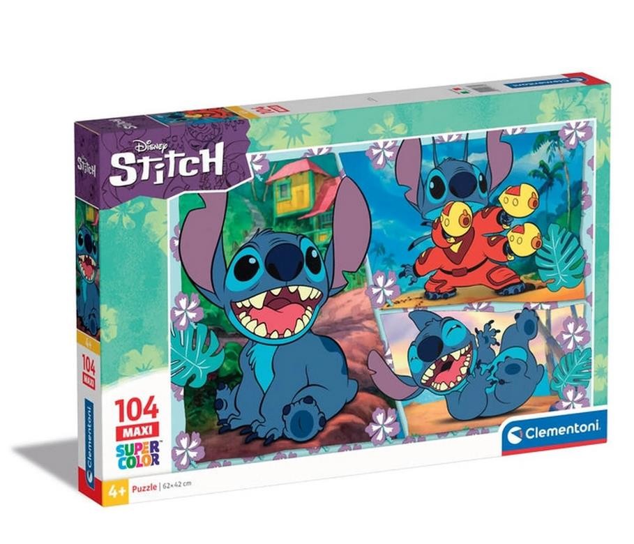 Clementoni Сложувалка Stich, 104 Парчиња